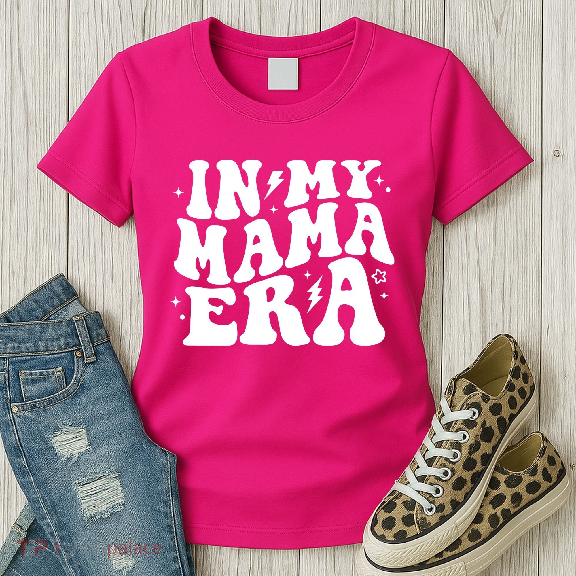 In My Mama Era Cute Mothers Day Women's T-Shirt