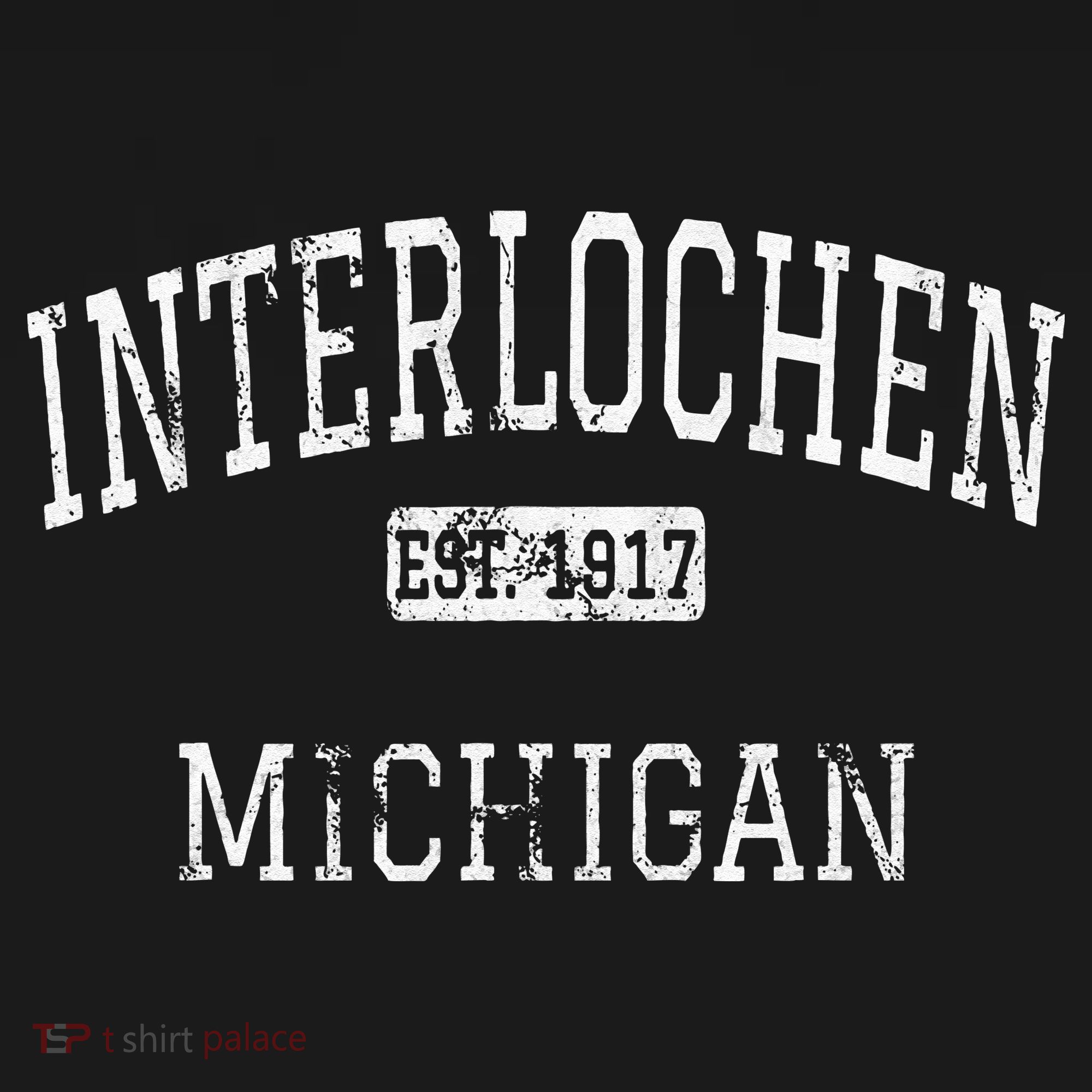 Interlochen Michigan MI Vintage T-Shirt