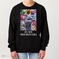 In My Moo Deng Hippo Pygmy Hippopotamus Women's Sweatshirt thumb 0