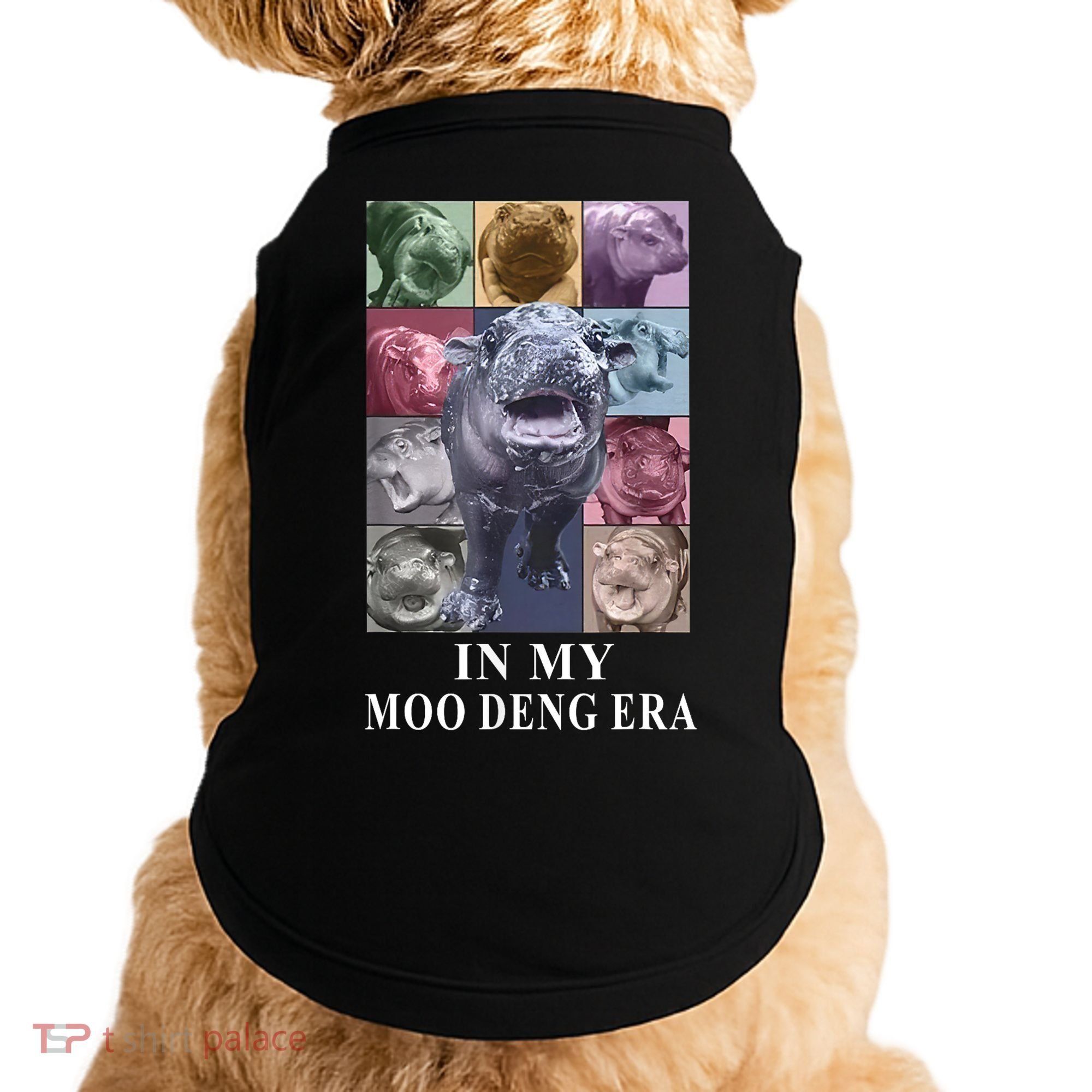 In My Moo Deng Hippo Pygmy Hippopotamus Doggie Tank