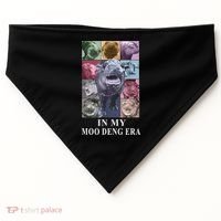 In My Moo Deng Hippo Pygmy Hippopotamus USA-Made Doggie Bandana thumb 0