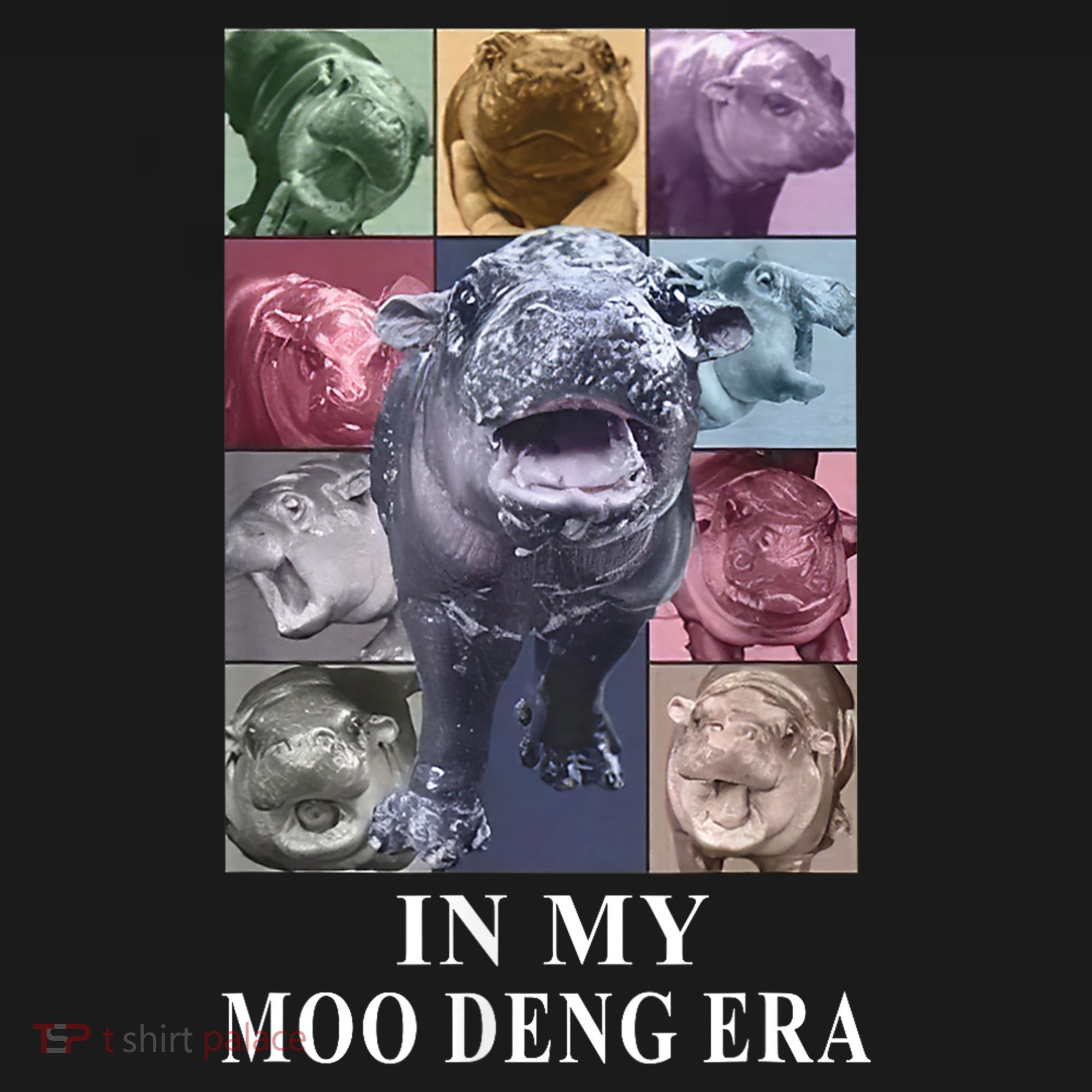 In My Moo Deng Hippo Pygmy Hippopotamus Bucket Hat