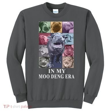 In My Moo Deng Hippo Pygmy Hippopotamus Sweatshirt