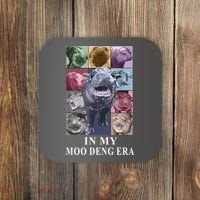 In My Moo Deng Hippo Pygmy Hippopotamus Coaster thumb 0