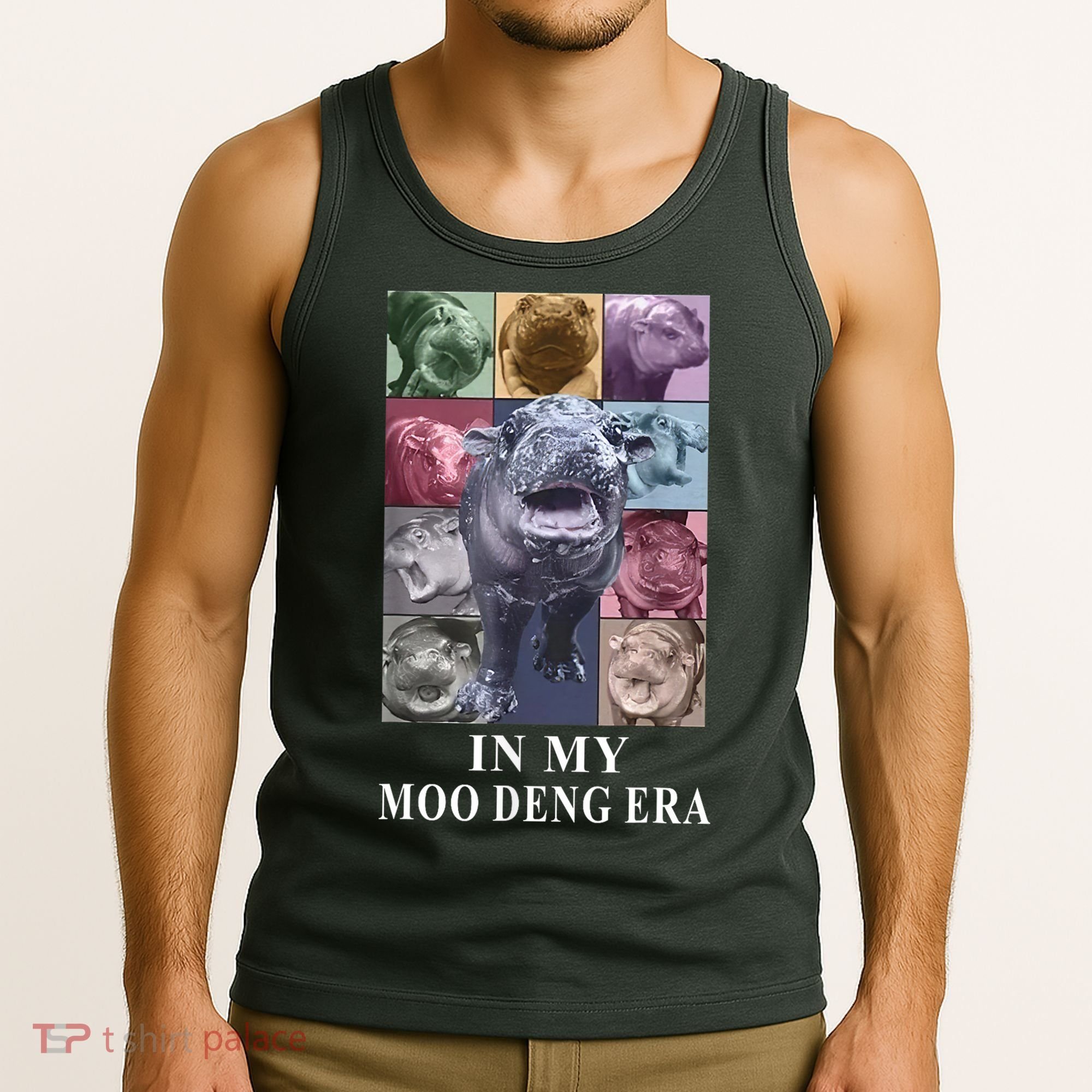 In My Moo Deng Hippo Pygmy Hippopotamus Tank Top
