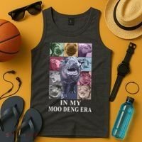 In My Moo Deng Hippo Pygmy Hippopotamus Tank Top thumb 4