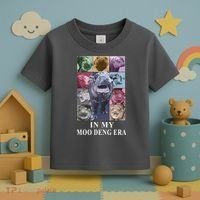 In My Moo Deng Hippo Pygmy Hippopotamus Toddler T-Shirt thumb 3