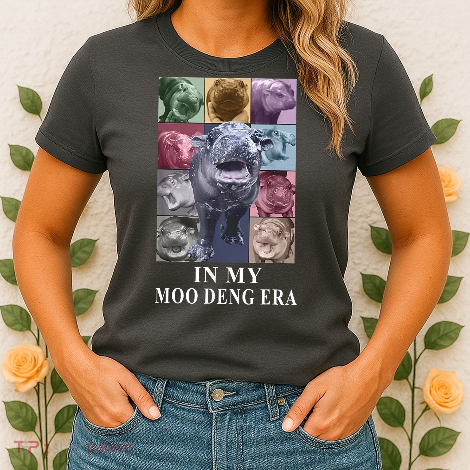 In My Moo Deng Hippo Pygmy Hippopotamus Women's T-Shirt