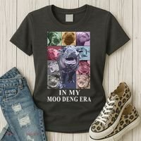 In My Moo Deng Hippo Pygmy Hippopotamus Women's T-Shirt thumb 3