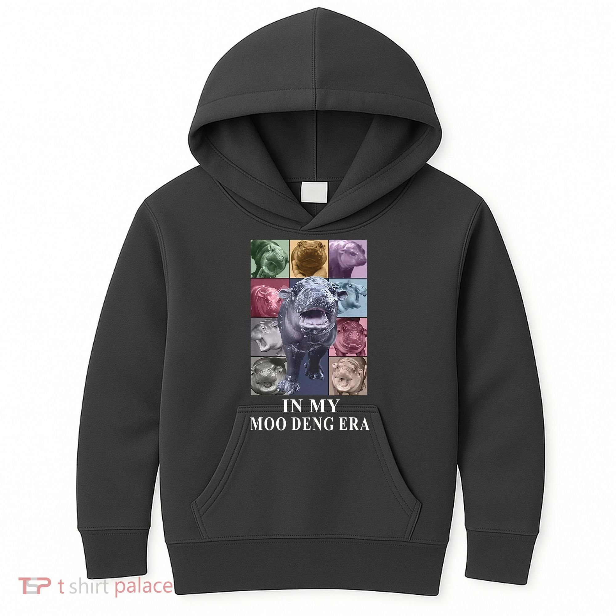In My Moo Deng Hippo Pygmy Hippopotamus Kids Hoodie