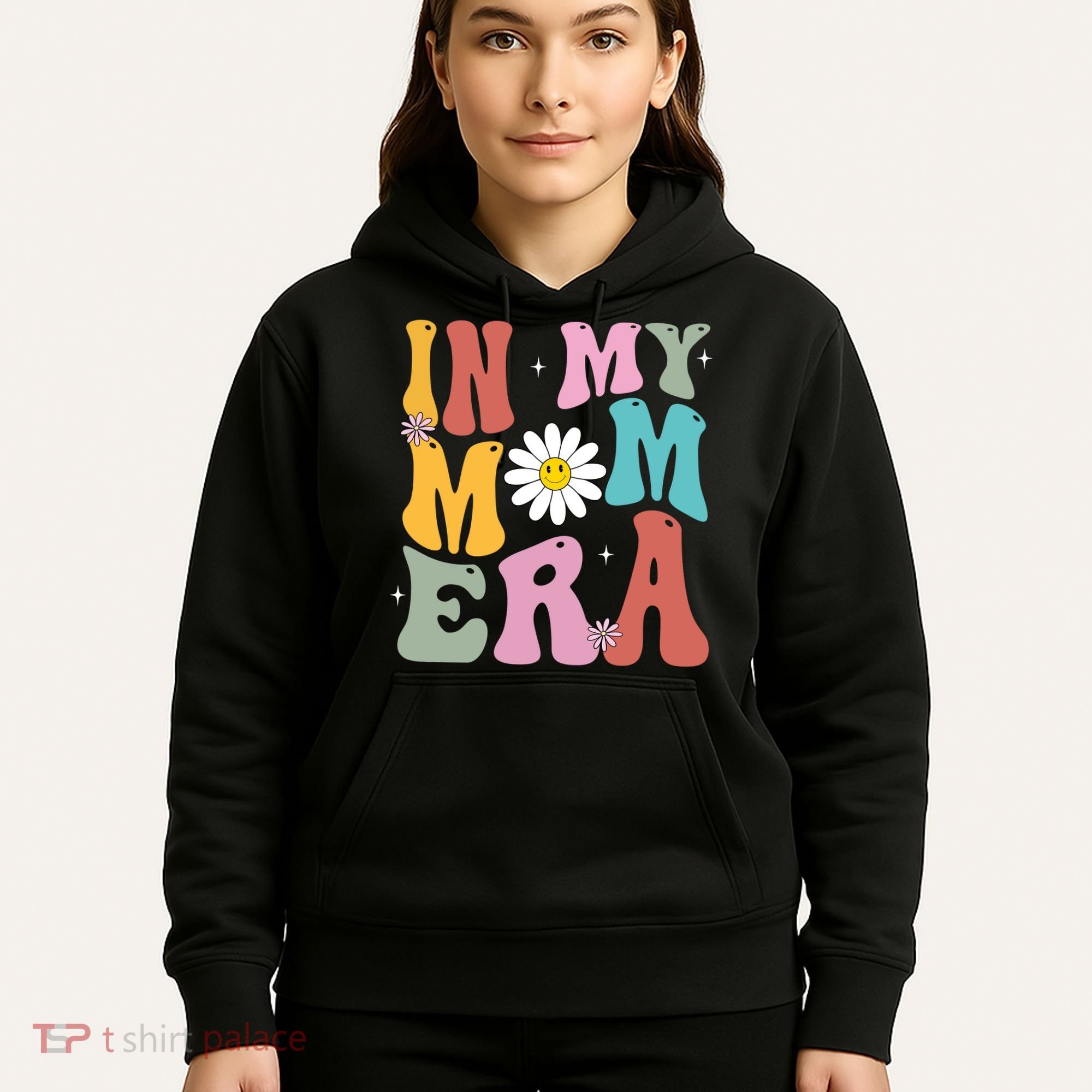 In My Mom Era Retro Mothers Day Gift Hoodie