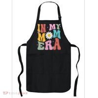 In My Mom Era Retro Mothers Day Gift Apron thumb 0