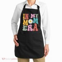 In My Mom Era Retro Mothers Day Gift Apron thumb 2