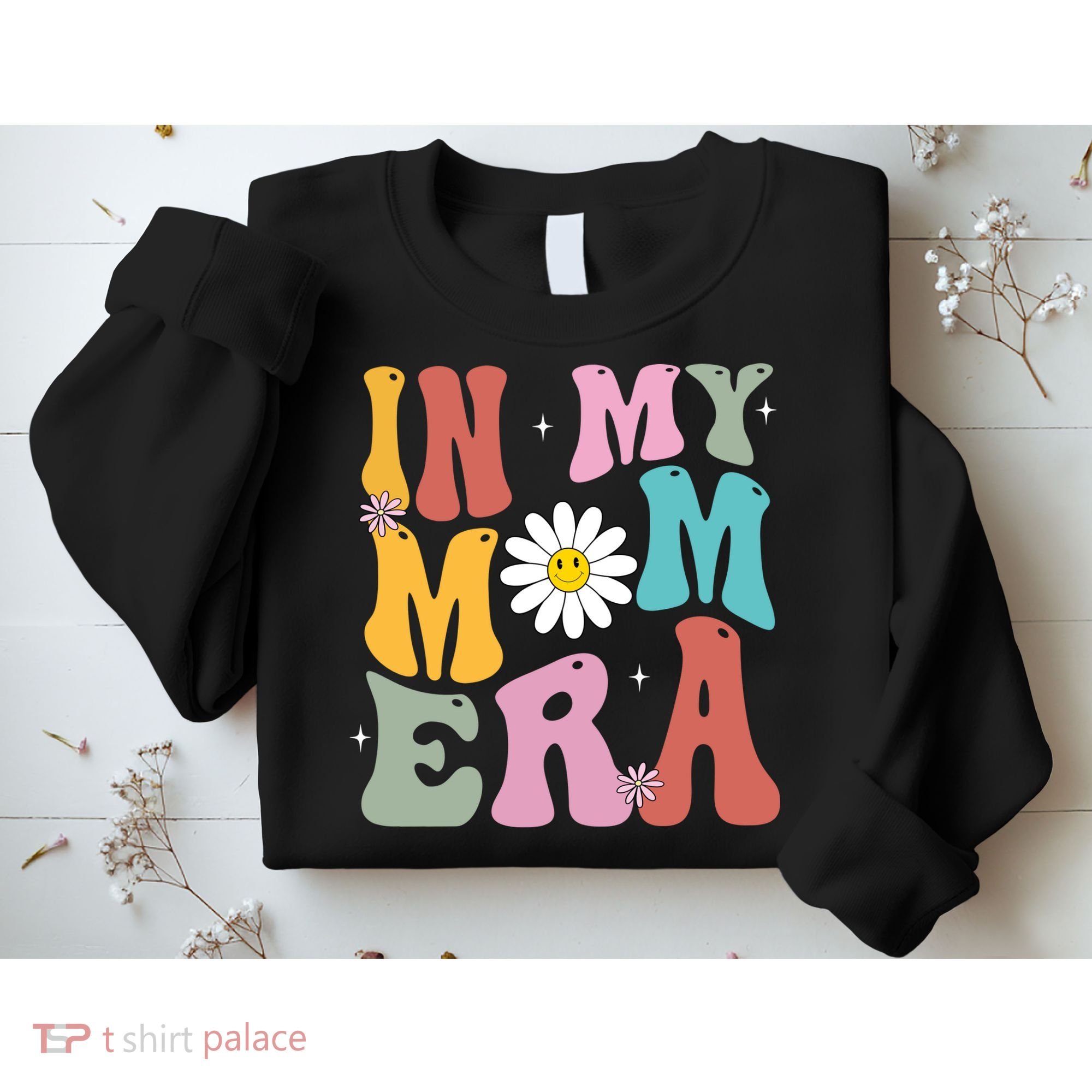 In My Mom Era Retro Mothers Day Gift Sweatshirt