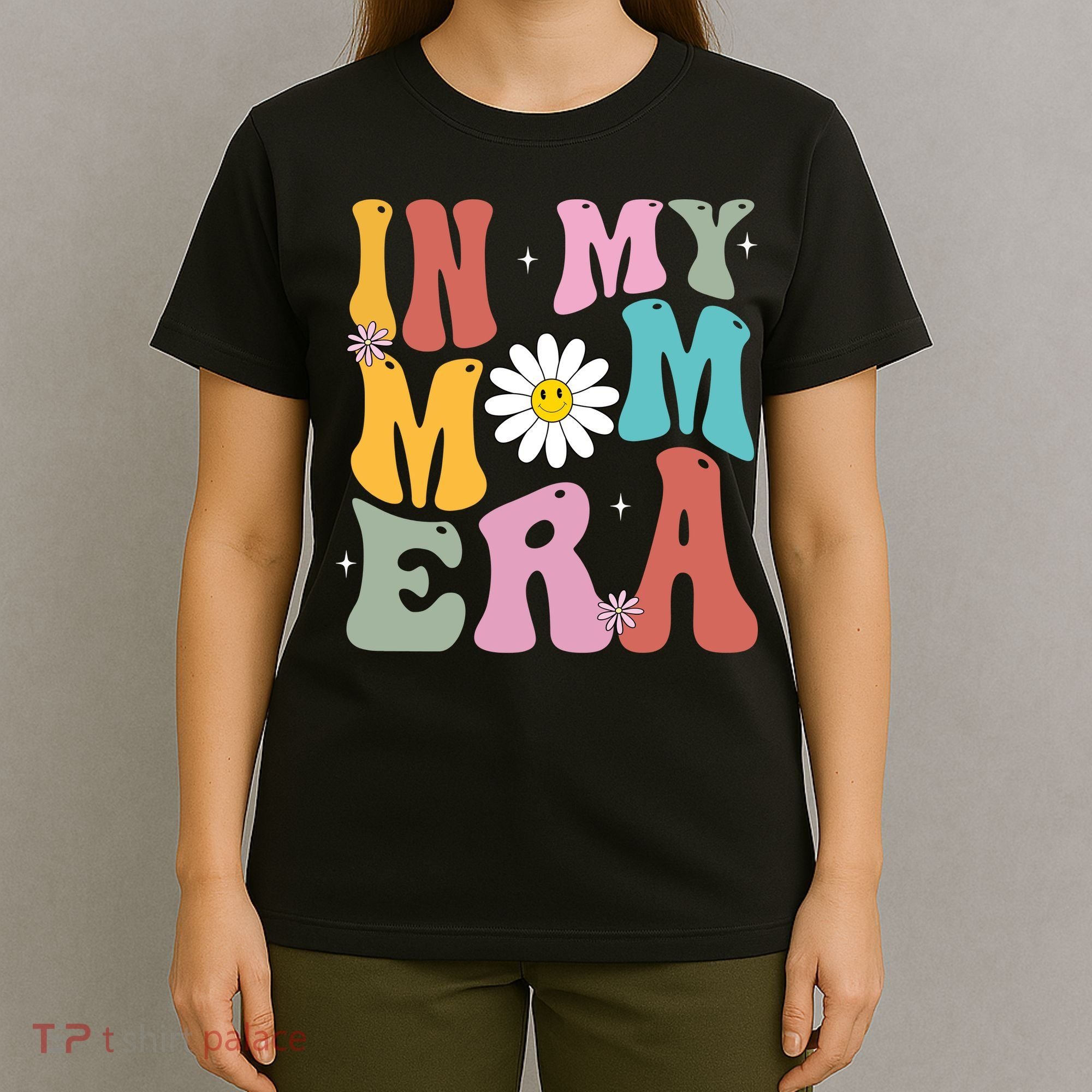 In My Mom Era Retro Mothers Day Gift T-Shirt