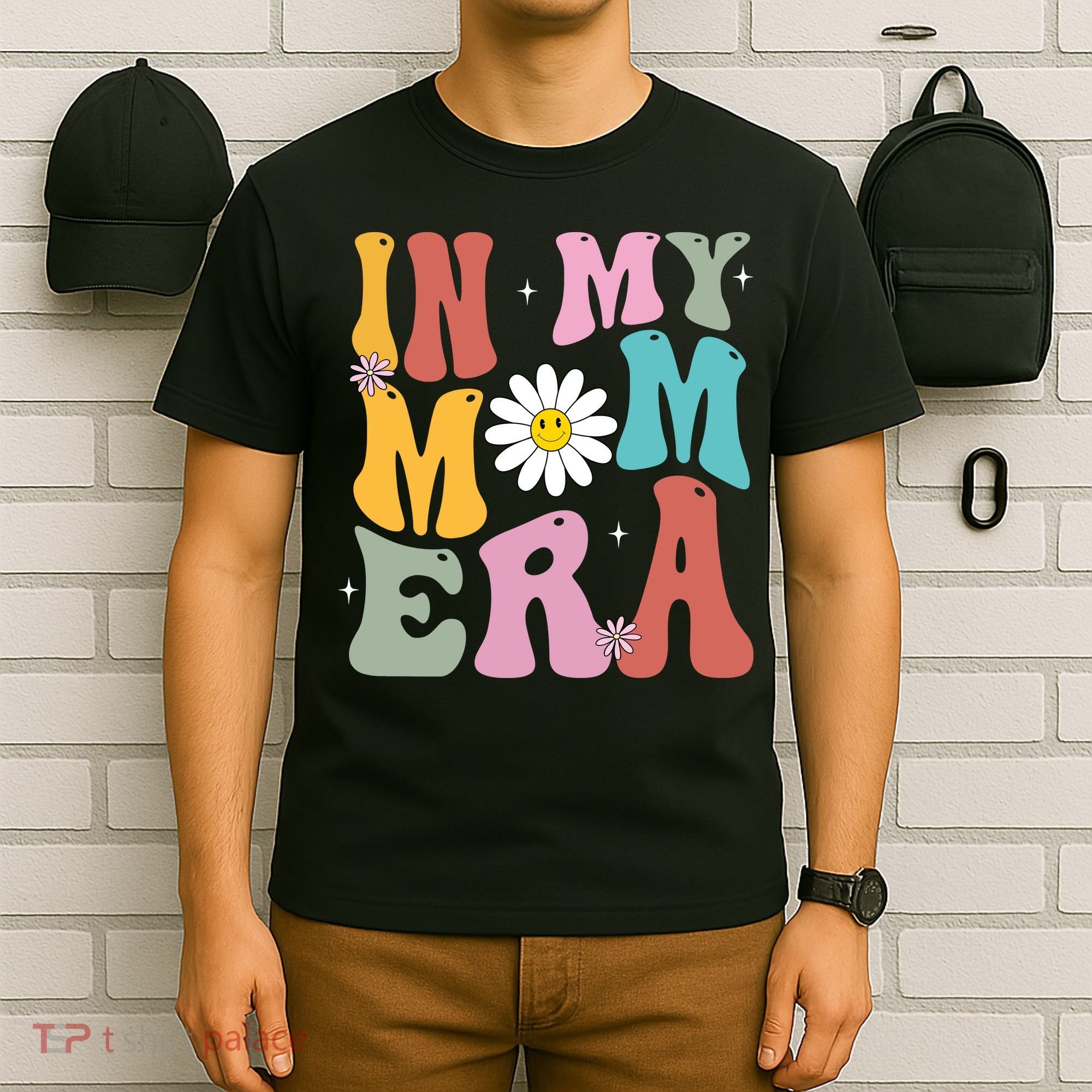 In My Mom Era Retro Mothers Day Gift T-Shirt