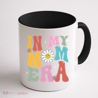 In My Mom Era Retro Mothers Day Gift Coffee Mug thumb 1