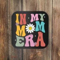 In My Mom Era Retro Mothers Day Gift Coaster thumb 0