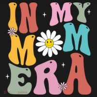 In My Mom Era Retro Mothers Day Gift Women's Hoodie thumb 2