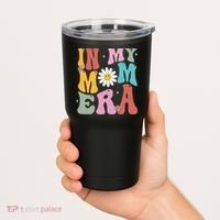 In My Mom Era Retro Mothers Day Gift Tumbler thumb 2