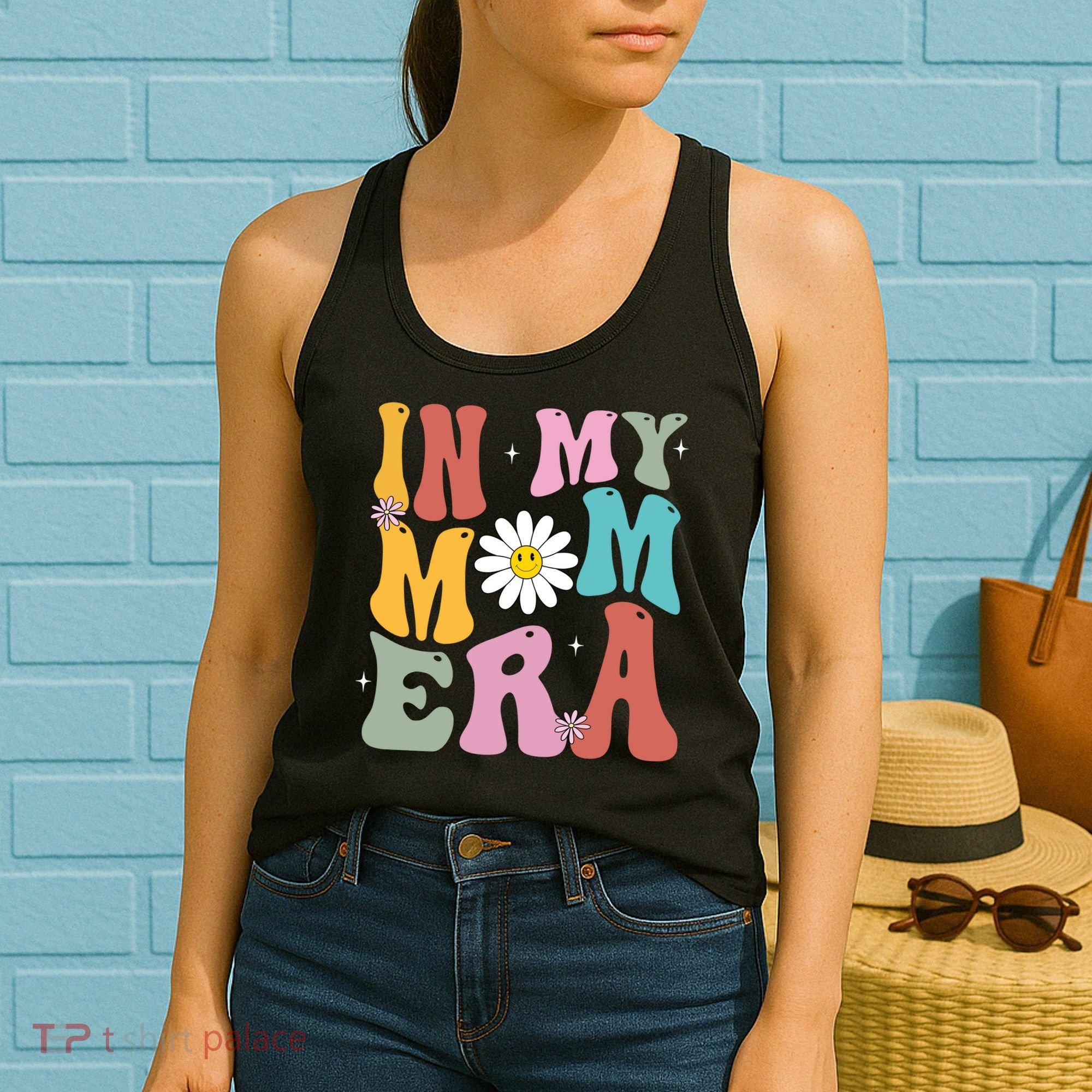 In My Mom Era Retro Mothers Day Gift Women's Tank Top