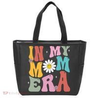 In My Mom Era Retro Mothers Day Gift Tote Bag thumb 0
