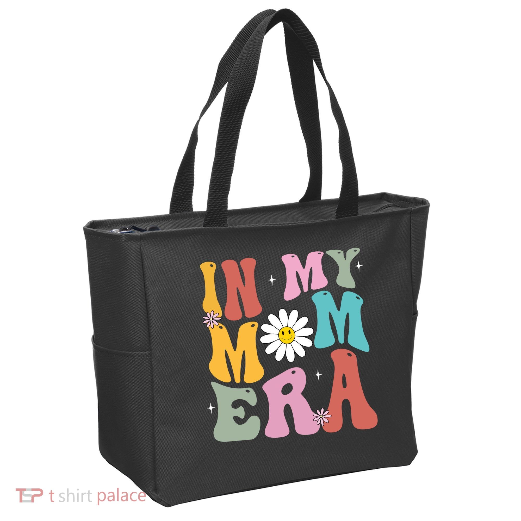 In My Mom Era Retro Mothers Day Gift Tote Bag