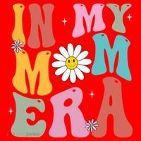 In My Mom Era Retro Mothers Day Gift Santa Hat thumb 1