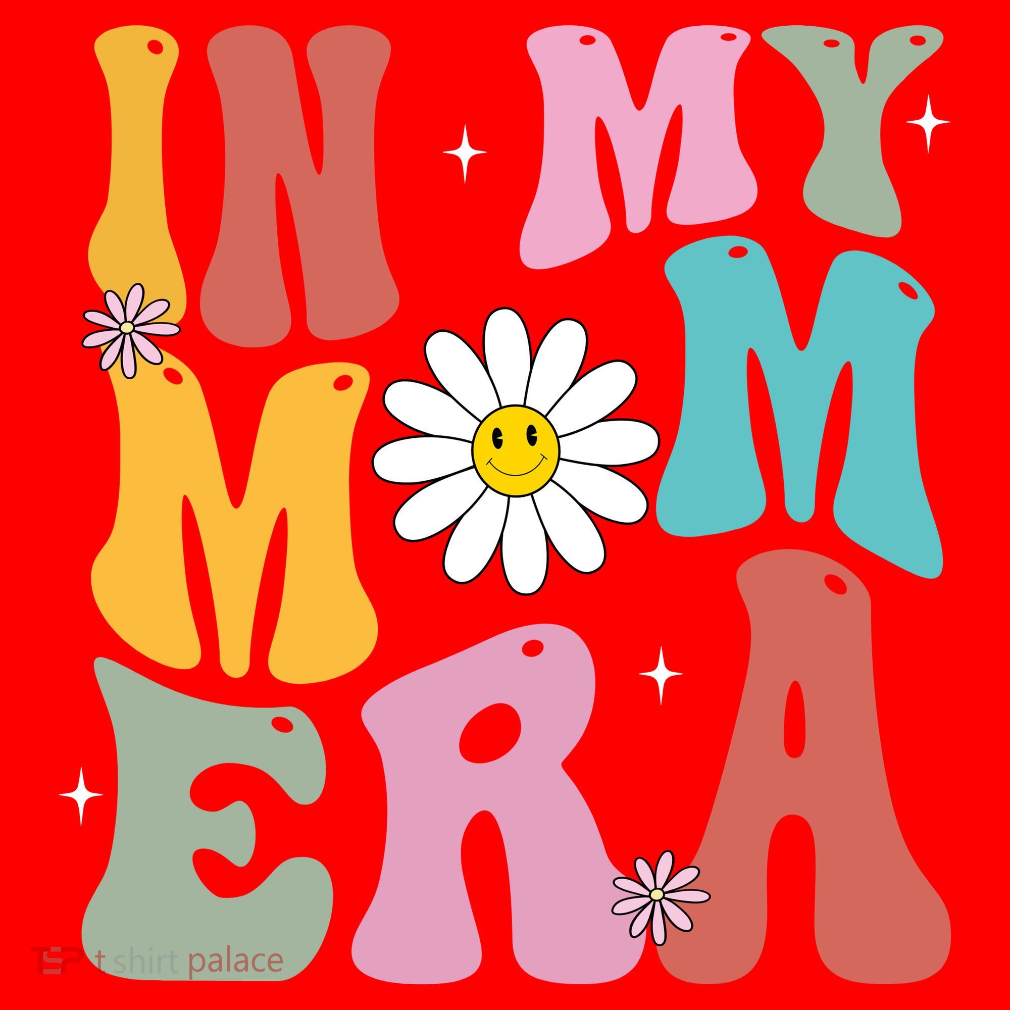 In My Mom Era Retro Mothers Day Gift Santa Hat