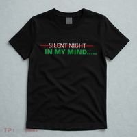 In My Mind Silent Night Ugly Christmas Xmas Sweater T-Shirt thumb 5