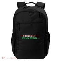In My Mind Silent Night Ugly Christmas Xmas Sweater Backpack thumb 0