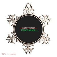 In My Mind Silent Night Ugly Christmas Xmas Sweater Ornament thumb 0