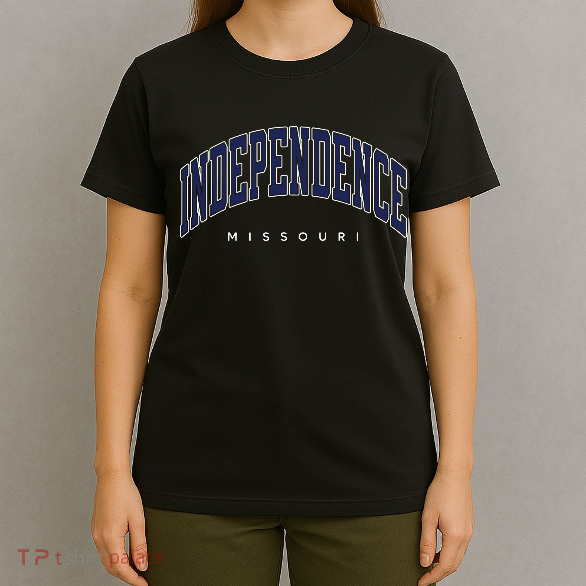 Independence Missouri Mo Varsity Style T-Shirt