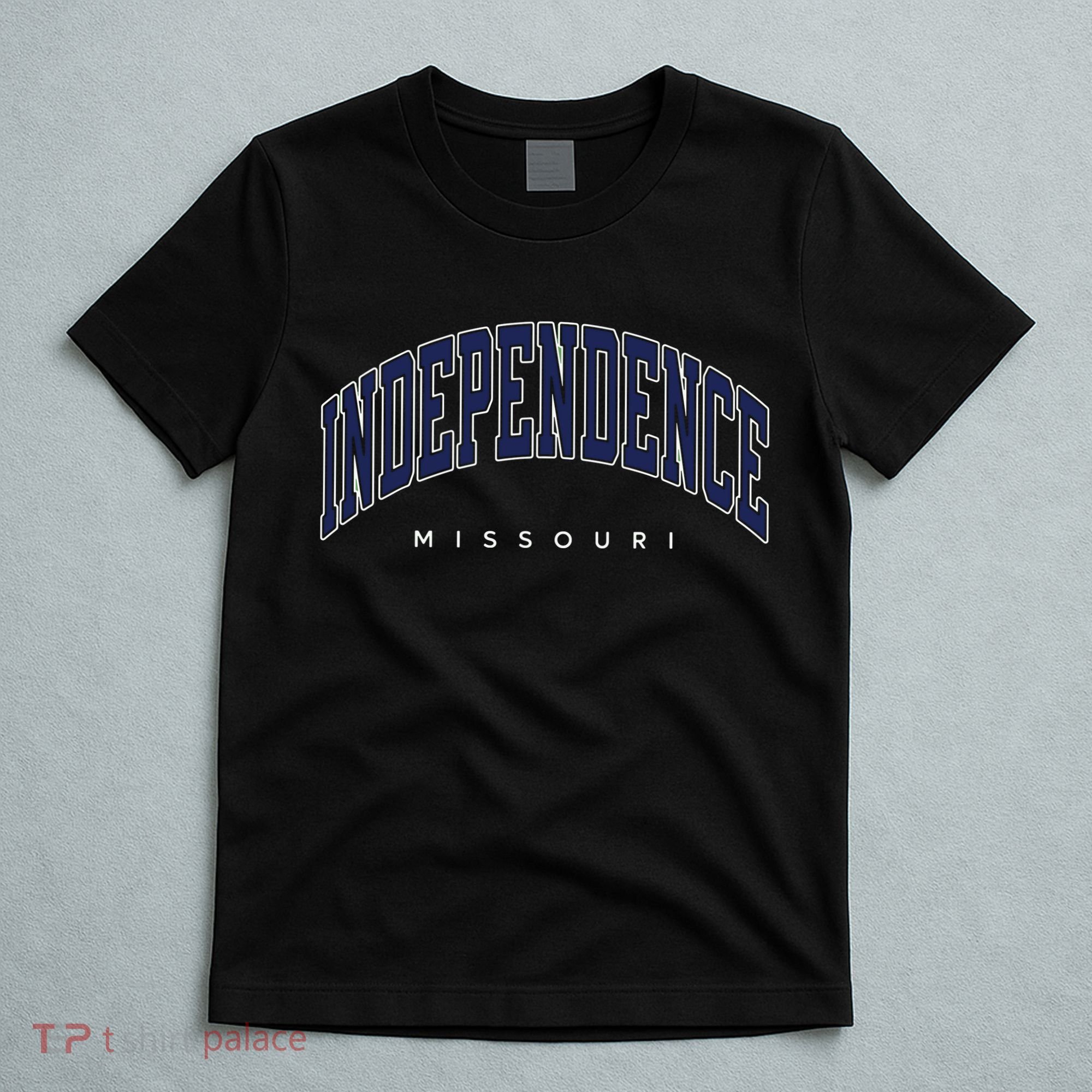 Independence Missouri Mo Varsity Style T-Shirt