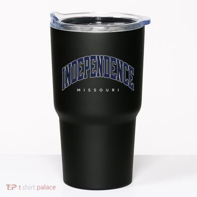 Independence Missouri Mo Varsity Style Tumbler