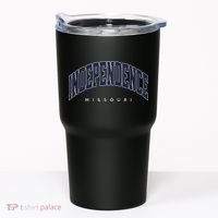 Independence Missouri Mo Varsity Style Tumbler thumb 0