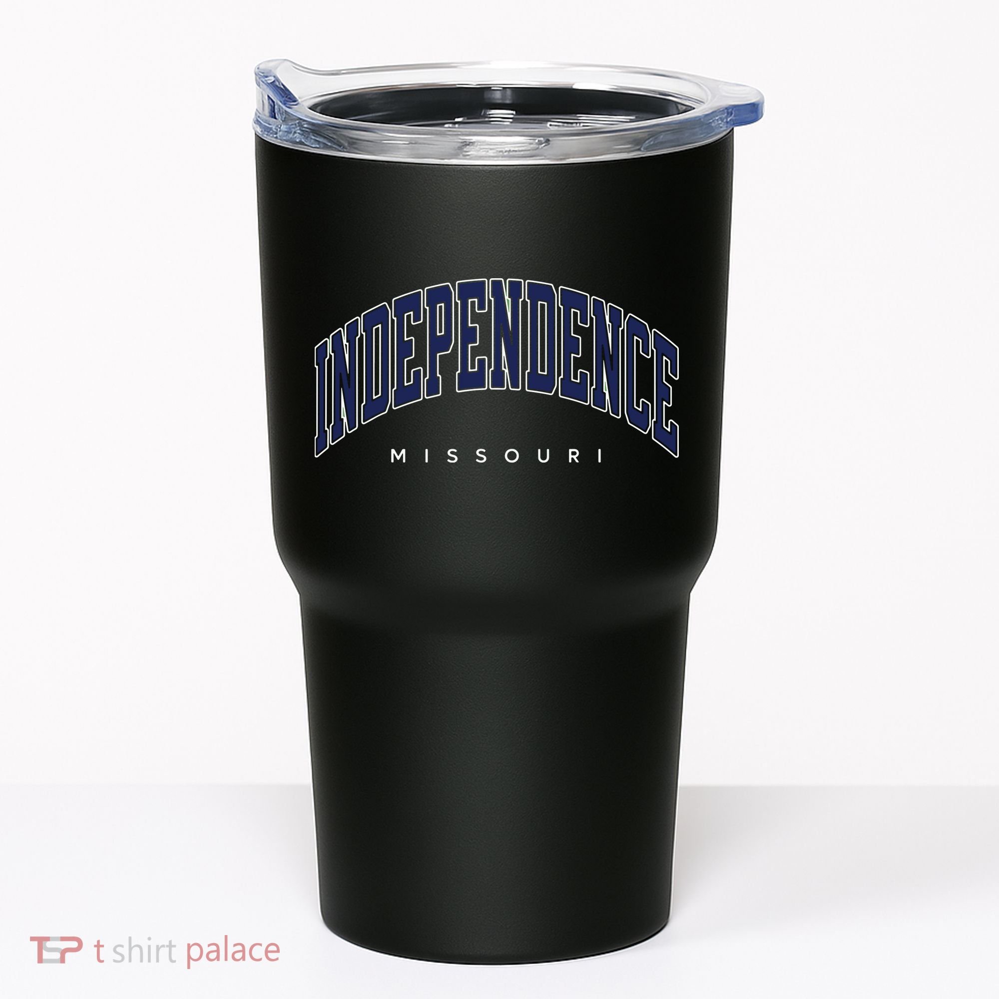 Independence Missouri Mo Varsity Style Tumbler
