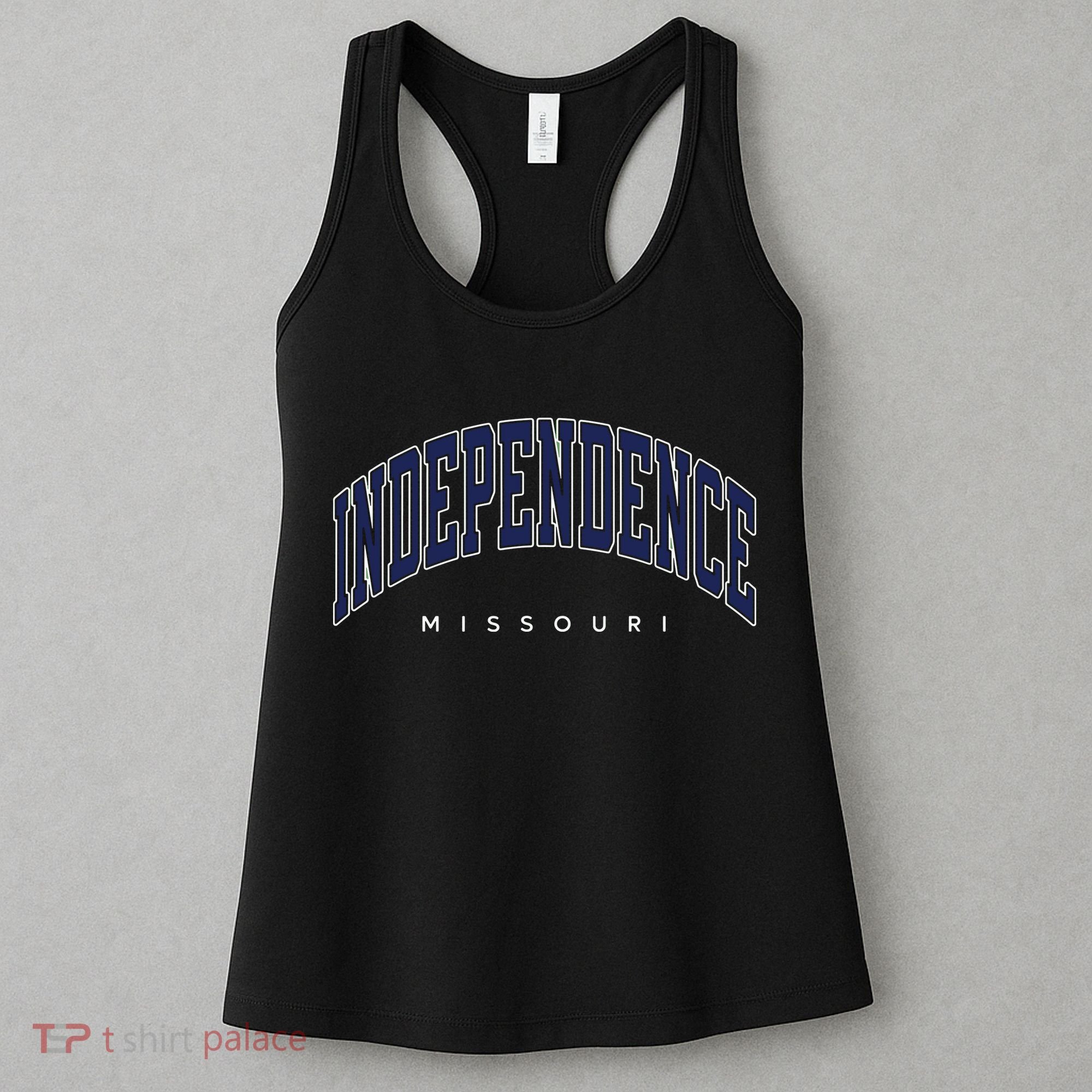 Independence Missouri Mo Varsity Style Women's Tank Top