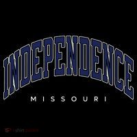 Independence Missouri Mo Varsity Style Baby Bodysuit thumb 2