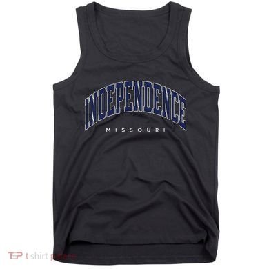 Independence Missouri Mo Varsity Style Tank Top