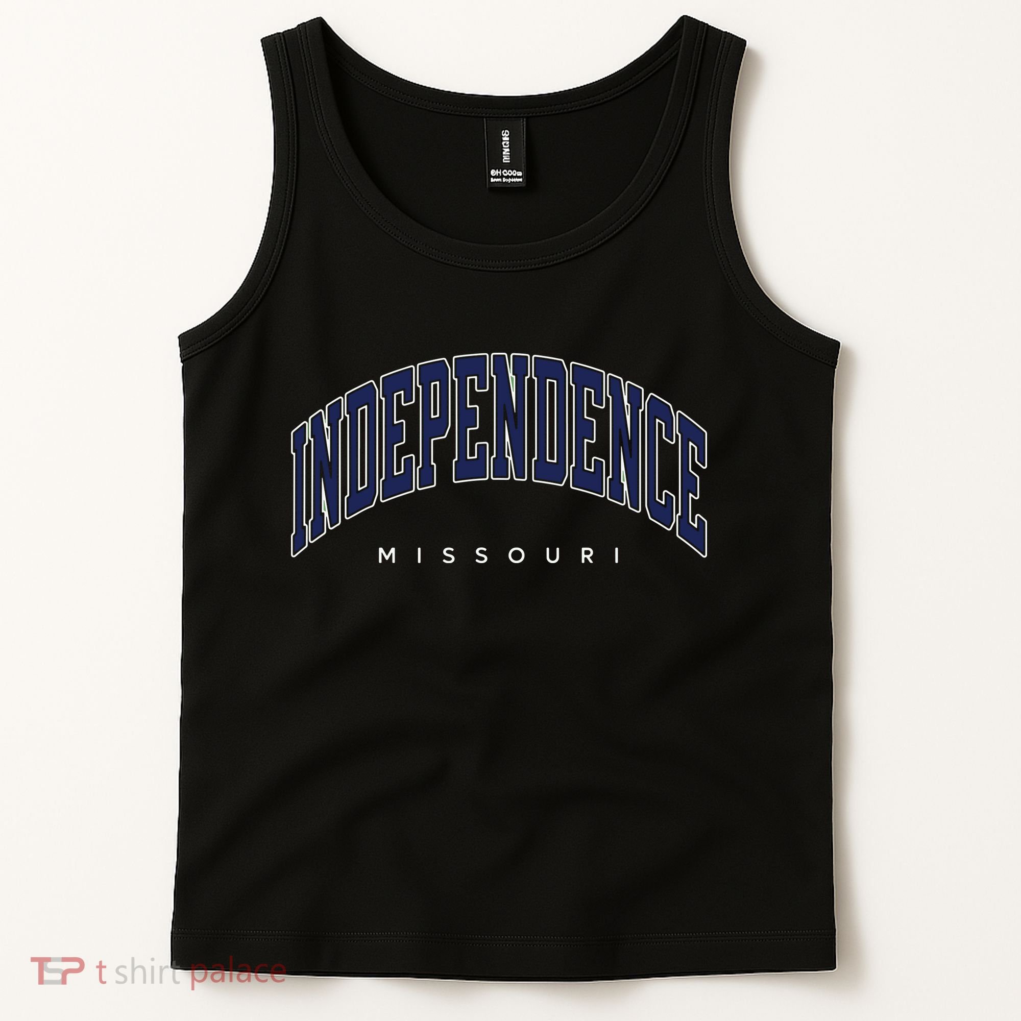 Independence Missouri Mo Varsity Style Tank Top