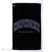 Independence Missouri Mo Varsity Style Golf Towel thumb 0