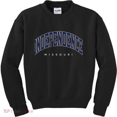 Independence Missouri Mo Varsity Style Kids Sweatshirt