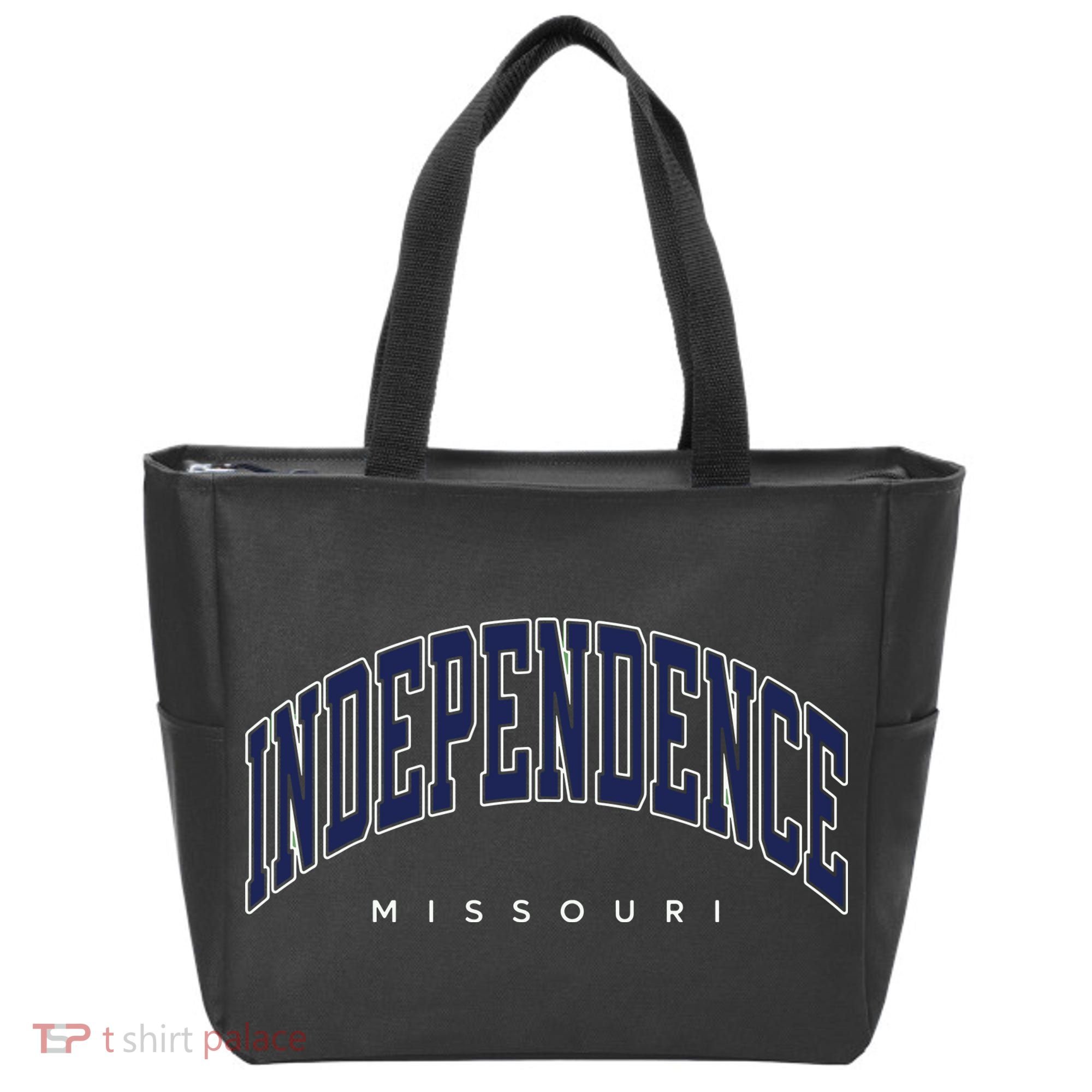 Independence Missouri Mo Varsity Style Tote Bag