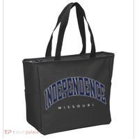 Independence Missouri Mo Varsity Style Tote Bag thumb 2