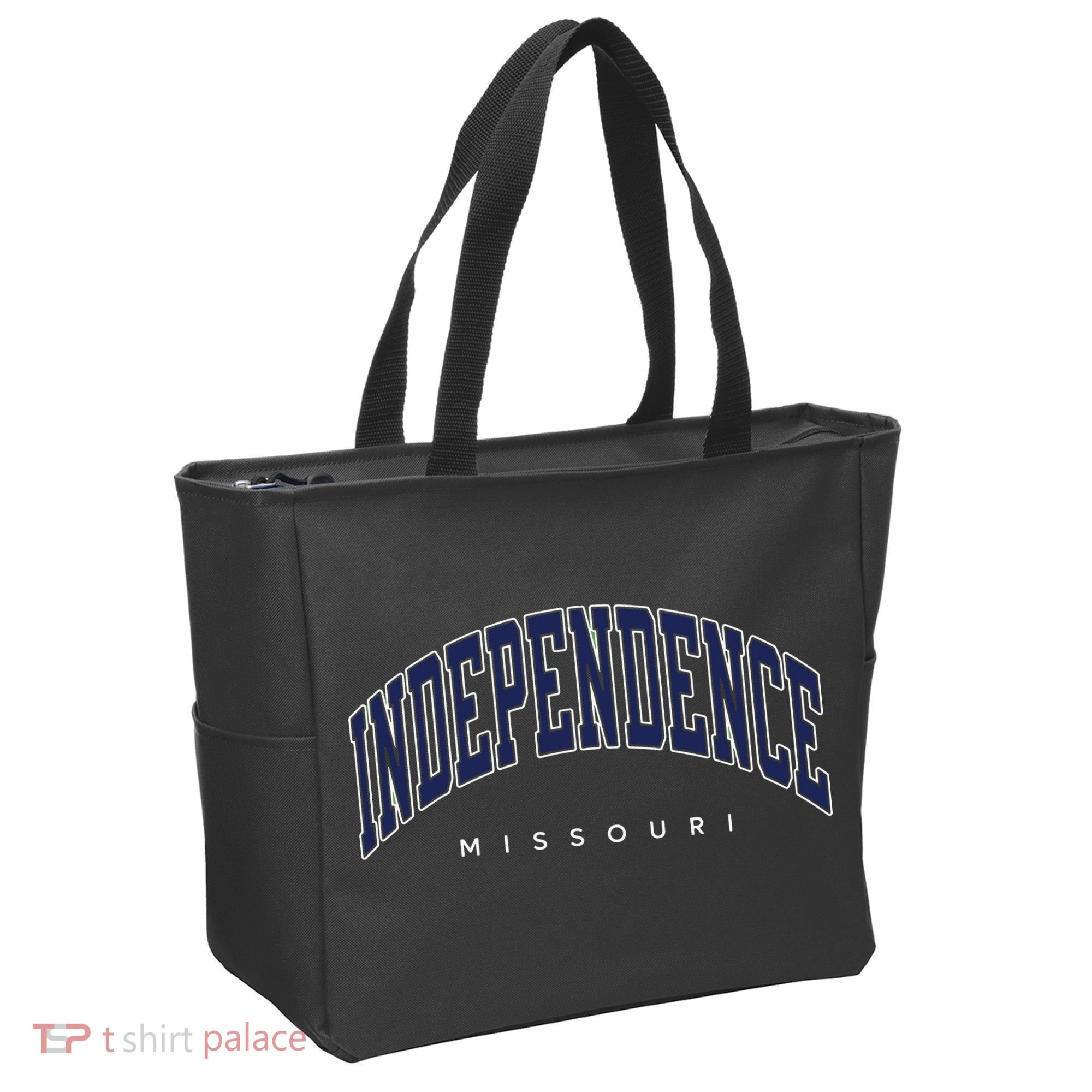 Independence Missouri Mo Varsity Style Tote Bag