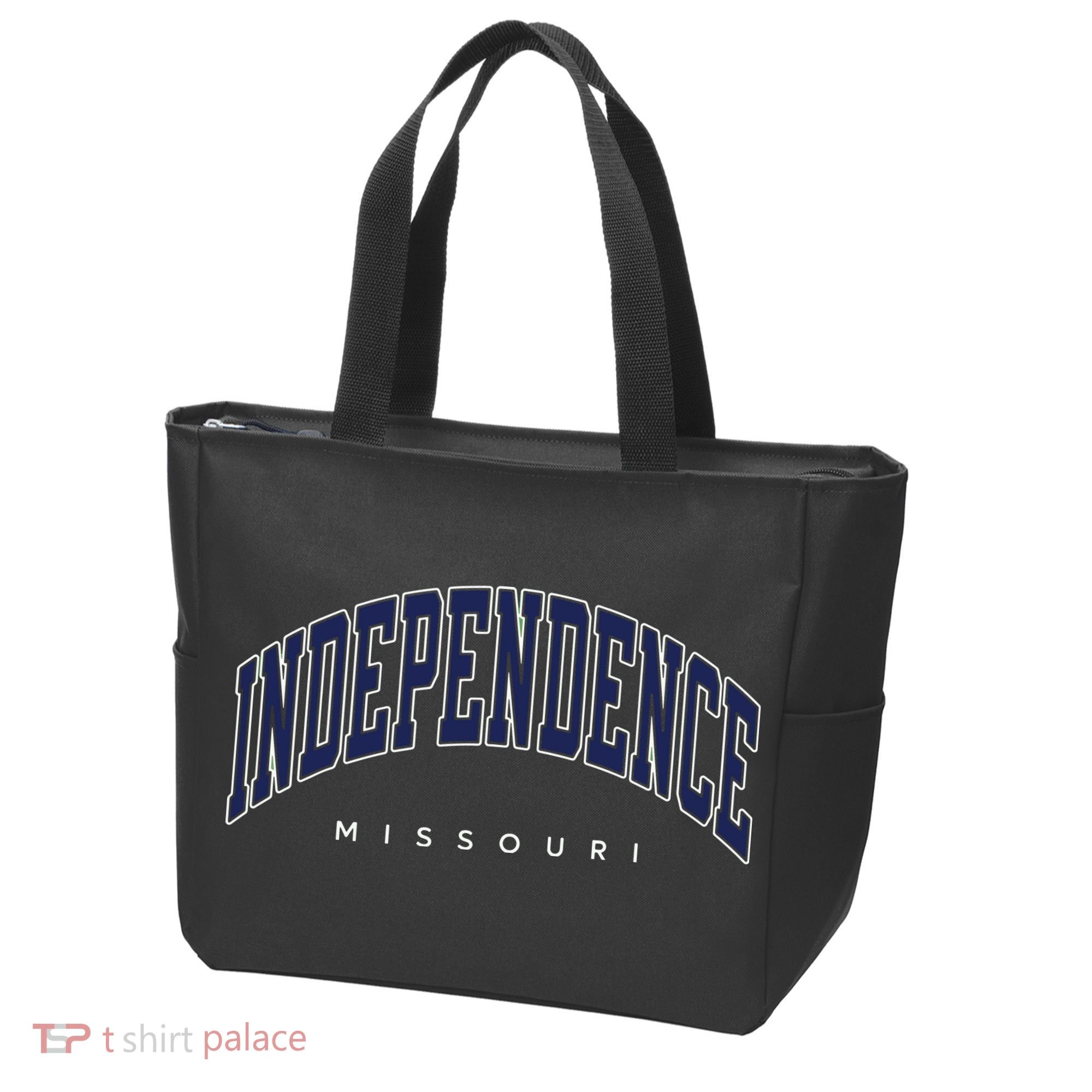 Independence Missouri Mo Varsity Style Tote Bag