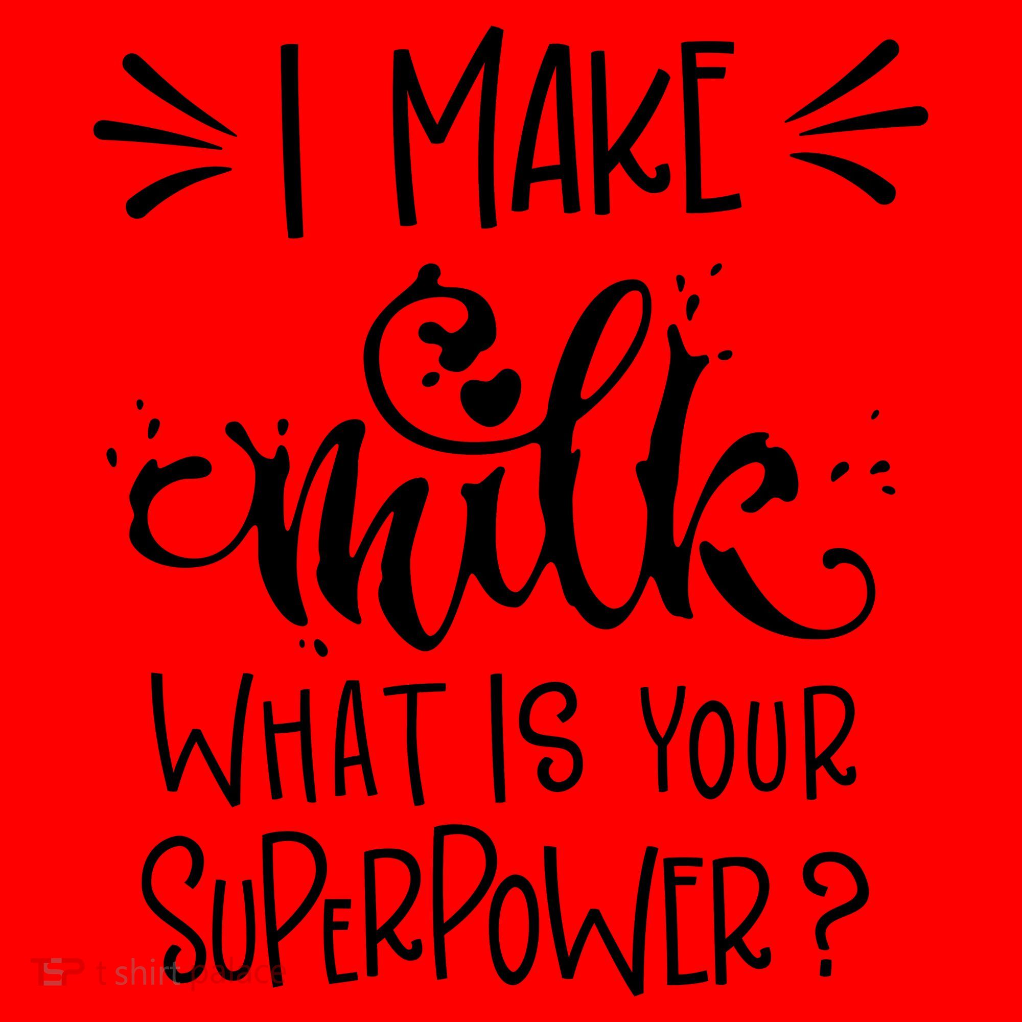 I Make Milk What Is Your Superpower? Santa Hat