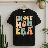 In My Mom Era Lover Groovy Retro Mom Funny Mothers Day T-Shirt thumb 2