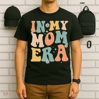 In My Mom Era Lover Groovy Retro Mom Funny Mothers Day T-Shirt thumb 6